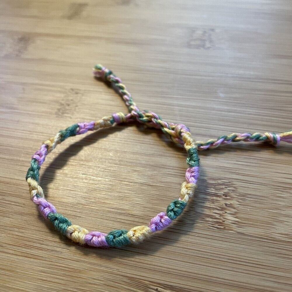 Dolly Bracelet, anklet, trendy, comfortable, tie, embroidery thread, woven, gift
